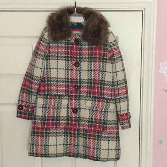 boden girls winter coat